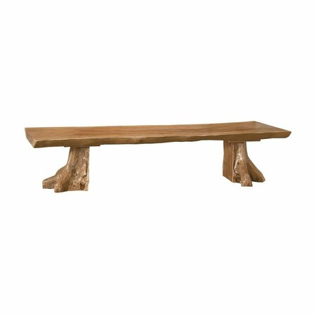 ELK HOME Teak slab Bench 6517518ET